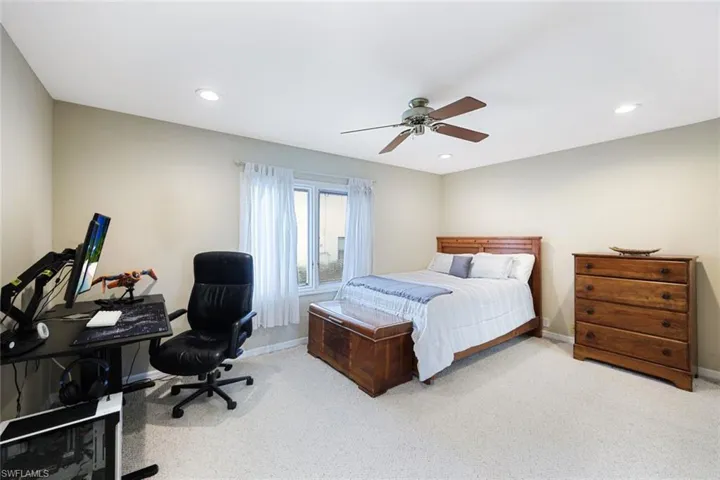 First Floor Guest Bedroom 2- Connects to Jack and Jill Bathroom, Berber Carpet