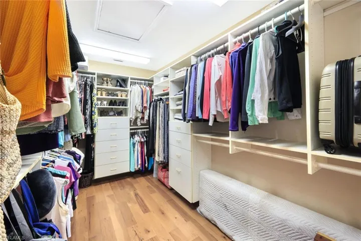 One of Two Closet Rooms