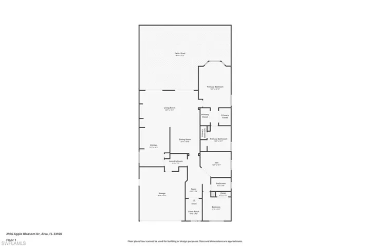 View of room layout