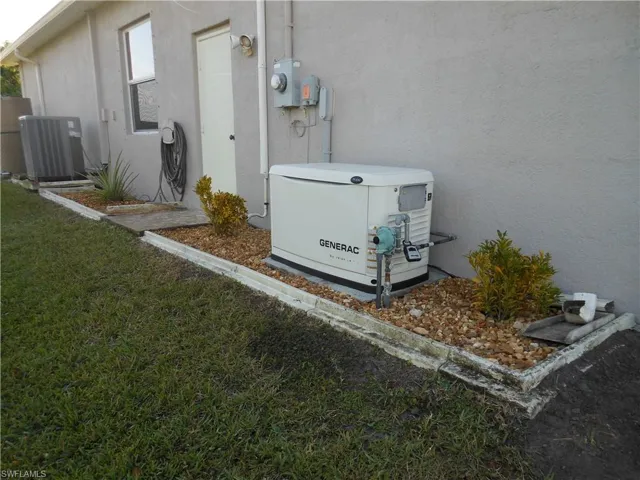 Exterior view of stucco siding