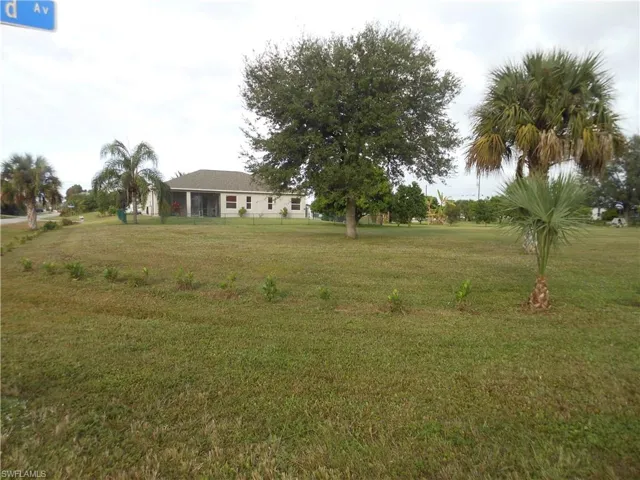 View of green lawn