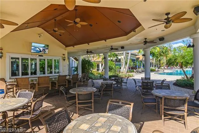 View of patio / terrace featuring outdoor dining