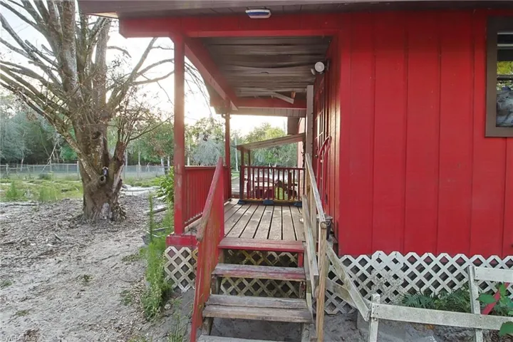 View of porch