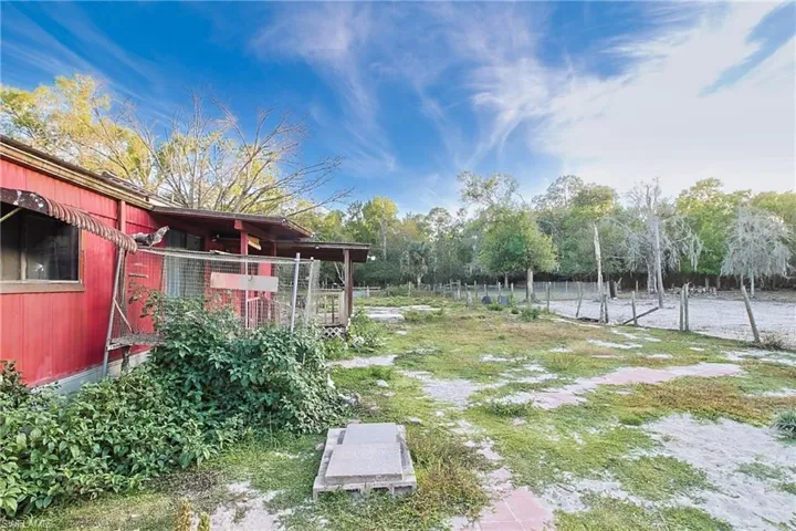 View of yard