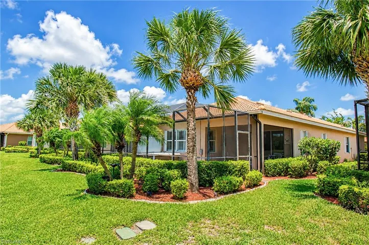 View from the back of the home