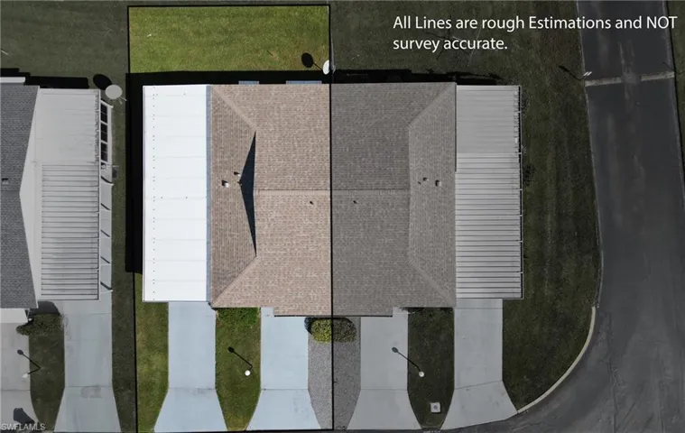 View of subject property