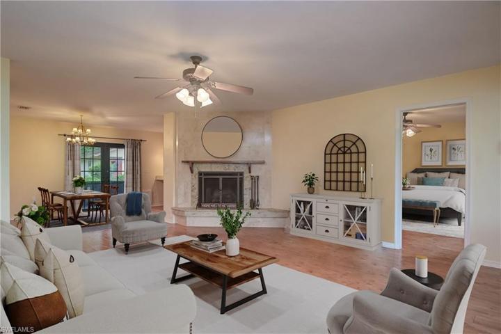 Photo includes reality renovation and/or staging to showcase the possibility of the Living Area. Design services included with purchase!