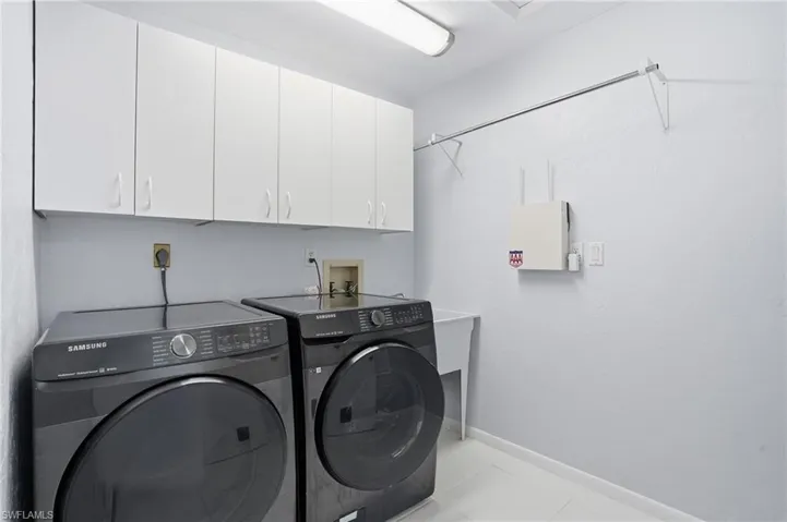 Laundry Room with Sink and Storage