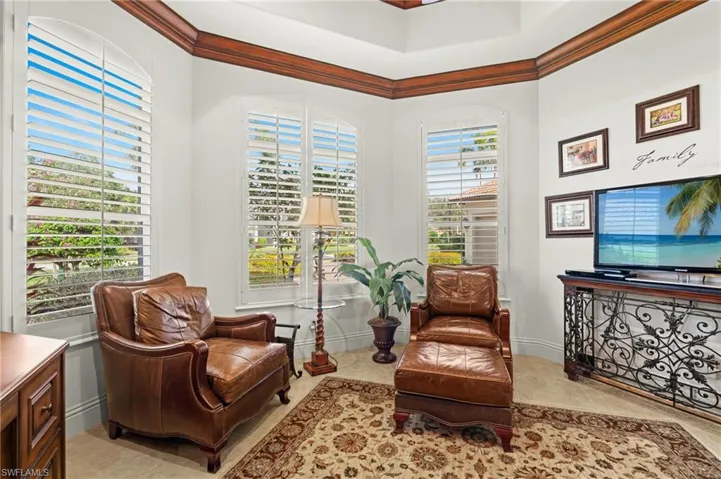 View of living area