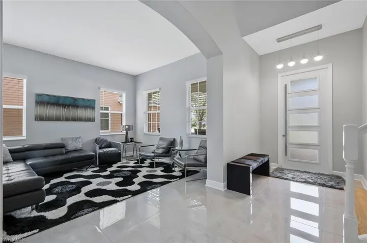 Entry and Living Room