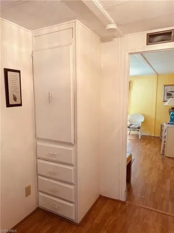 View of closet