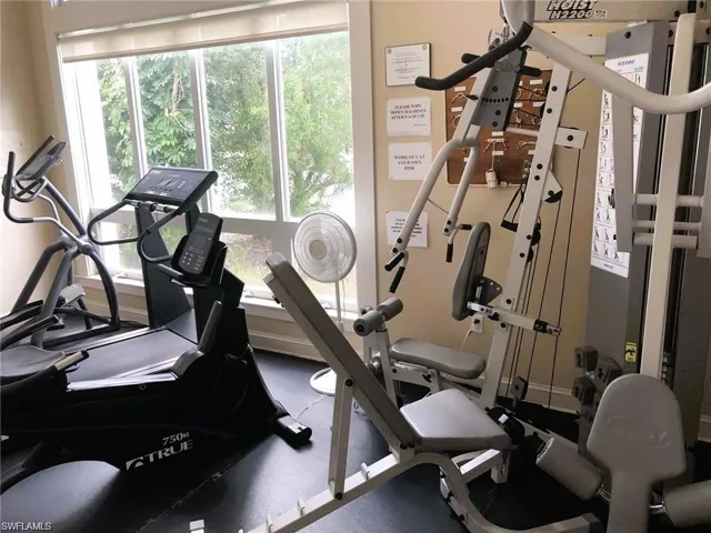 View of exercise room