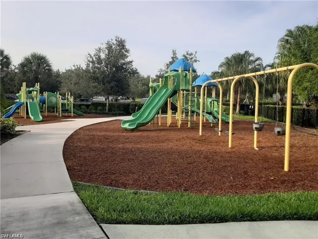 View of community playground