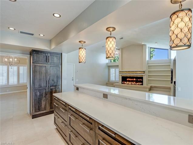 Long Counter with Bar Seating
