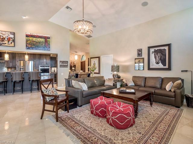 Great Room to Kitchen Staged