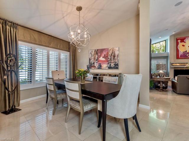 Dining Room Staged