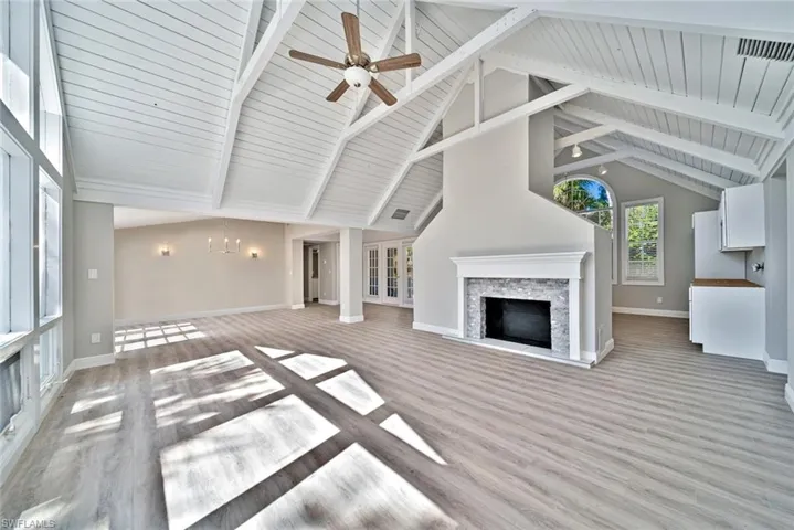 * Flooring has been removed.