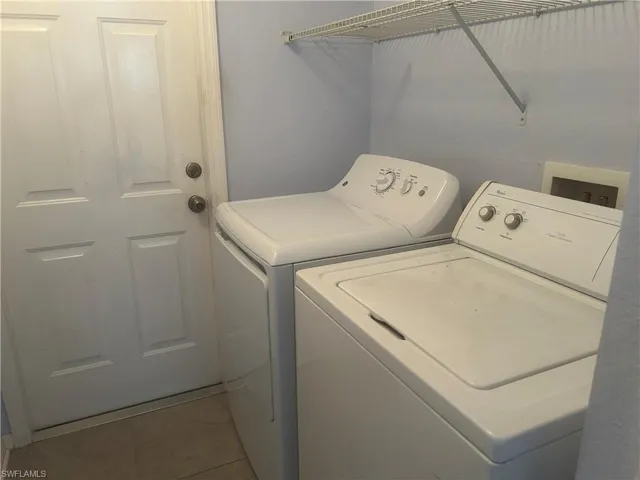 Inside Laundry with entrance to Garage