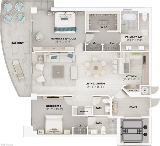 2583 1st St 1502, Fort Myers, Florida 33901