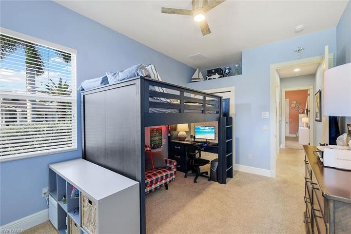Third Guest Bedroom Has a Captive Full Bath that ALSO Doubles as a POOL Bath, with Outside Door
