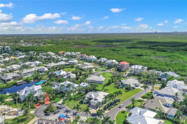 Aerial View to Estero Bay