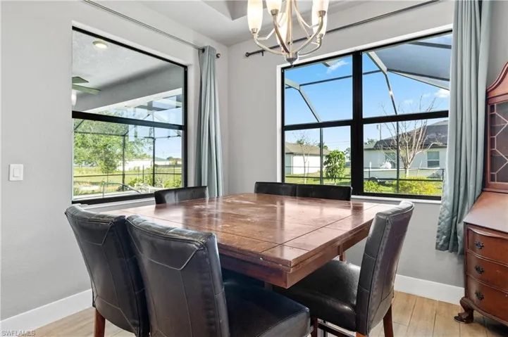 Dining area