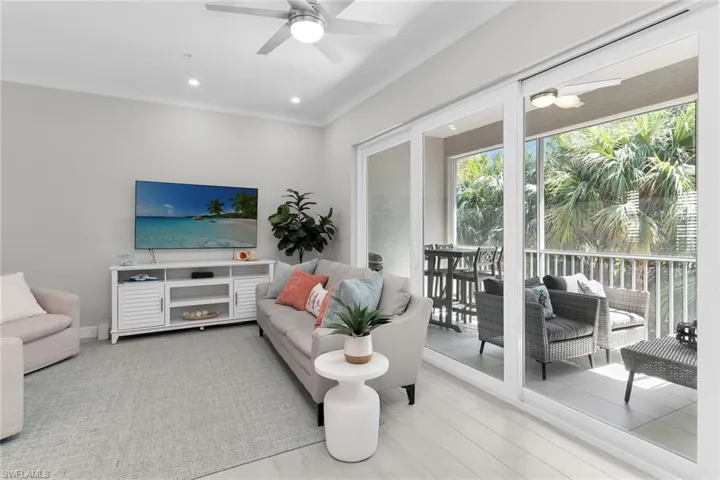 LIVING ROOM - BALCONY