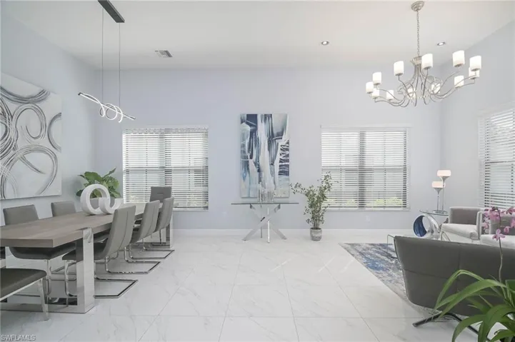 Dining area & formal living