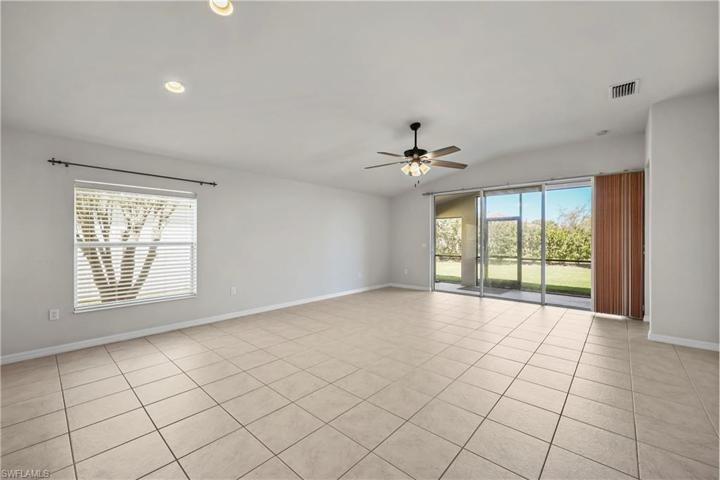 View of Great Room with Backyard area