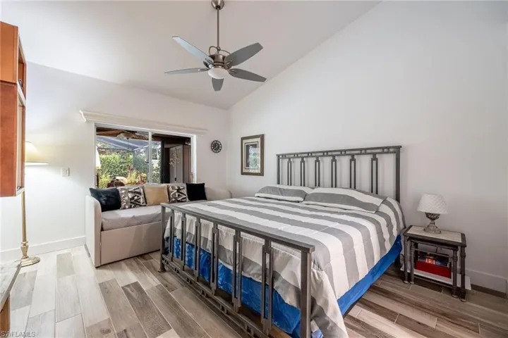 Spacious master bedroom