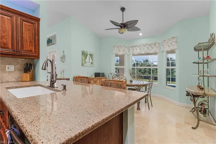 View from the kitchen