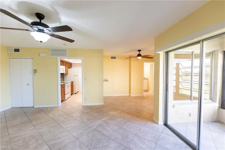 Open Concept living and dining