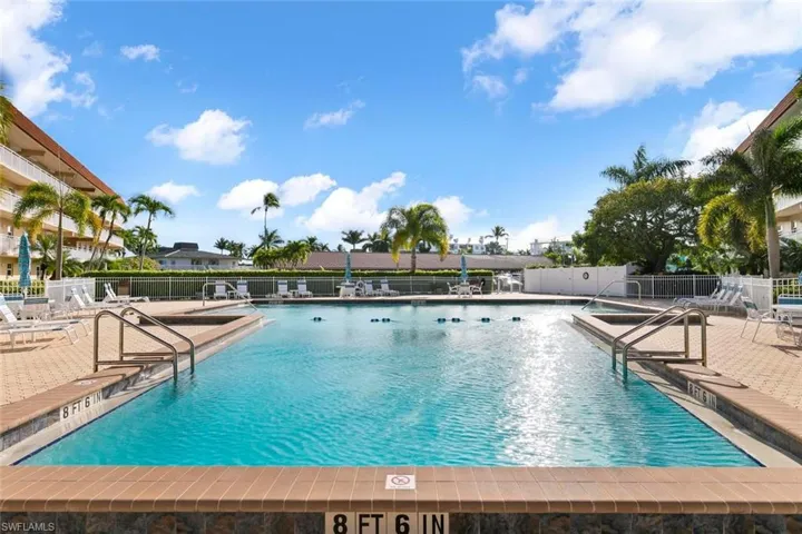 One of the Largest Pools on Marco Island