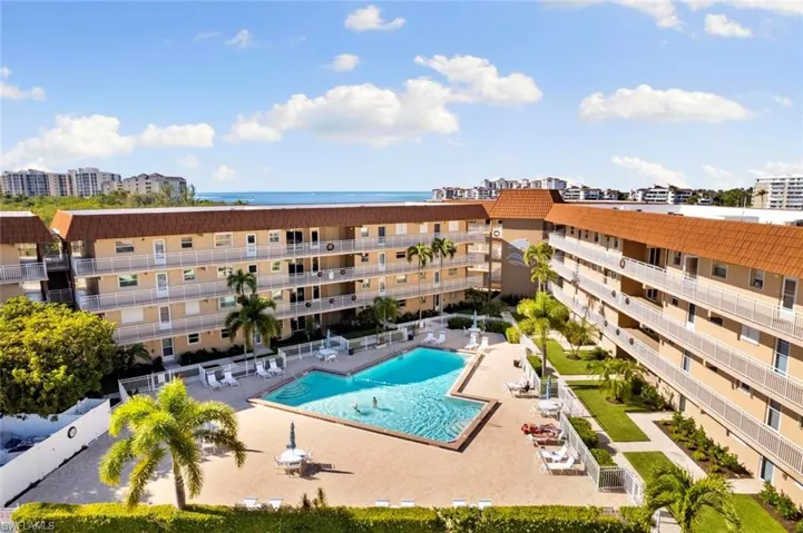 Aerial of the Community Pool