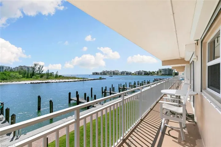 View from the Balcony Towards the Marco River & Gulf of Mexico