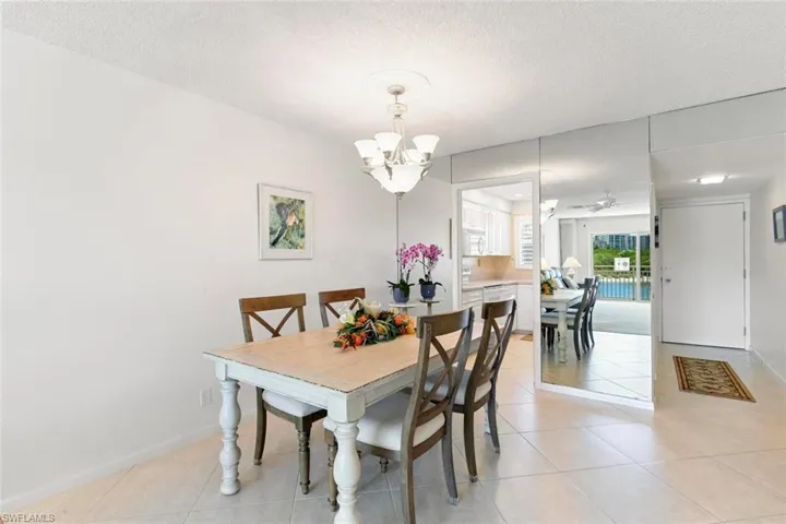 Dining Area Separate from Kitchen