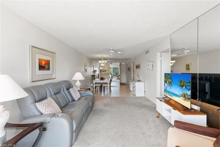 Looking towards the front door