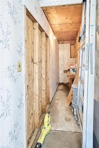 View of storage area