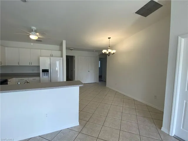 Open Kitchen and dining area