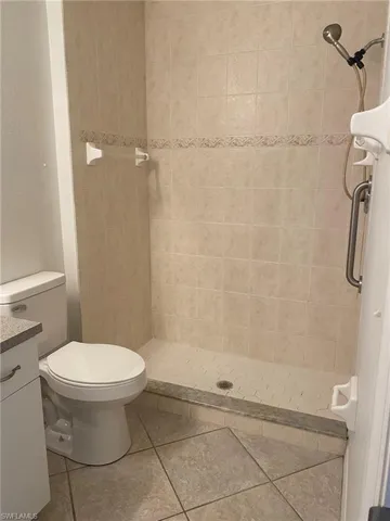 Master Bath with tiled walk-in shower