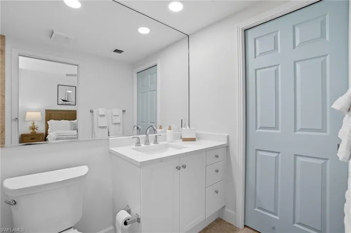 Bathroom #3 Leads to the Walk-In Closet.