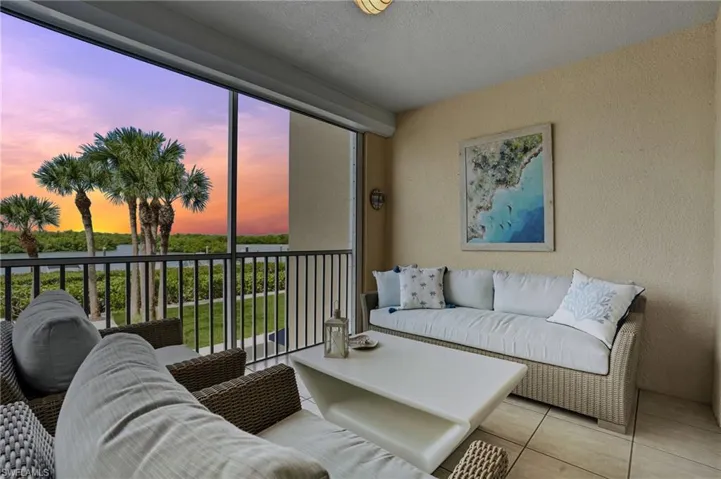 Relax and Enjoy the View from the Large Screened-In Lanai.