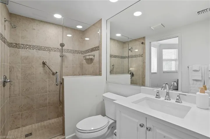 Bathroom #3 Includes a Walk-in Shower.