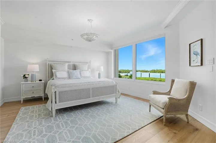 Exquisite Views in the Master Bedroom.