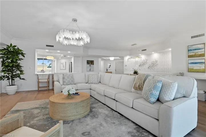 Light and Bright Living Room with Gorgeous New Furniture and Decor.