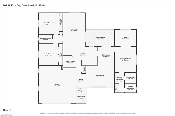 305 Se 27th Ter, Cape Coral, Florida 33904