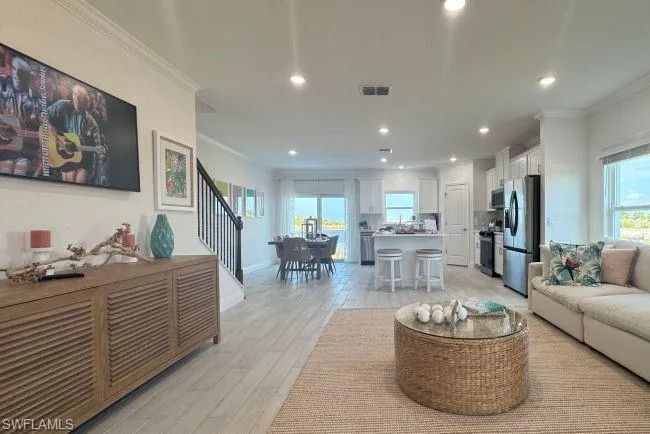 Model home - actual features may vary.