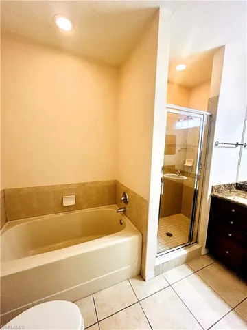 Separate Tub and Shower in Owner's Suite