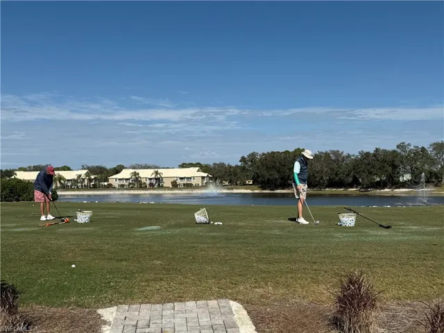 Aqua range and practice area