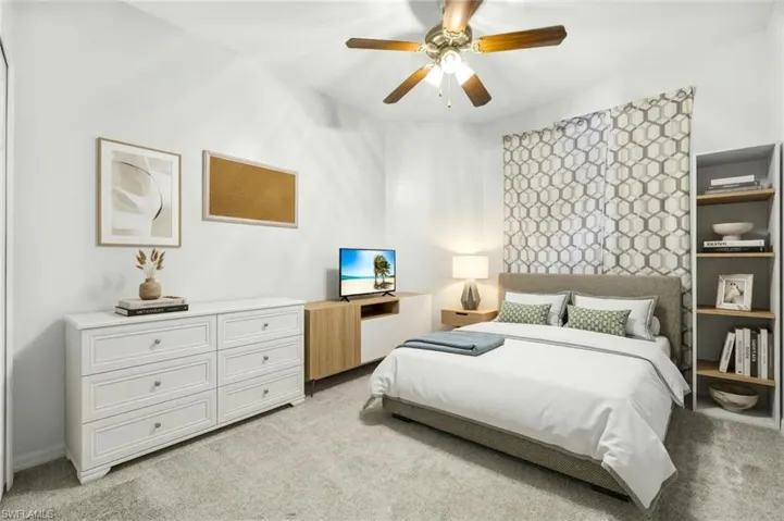 digitally staged. personal items digitally removed from photo